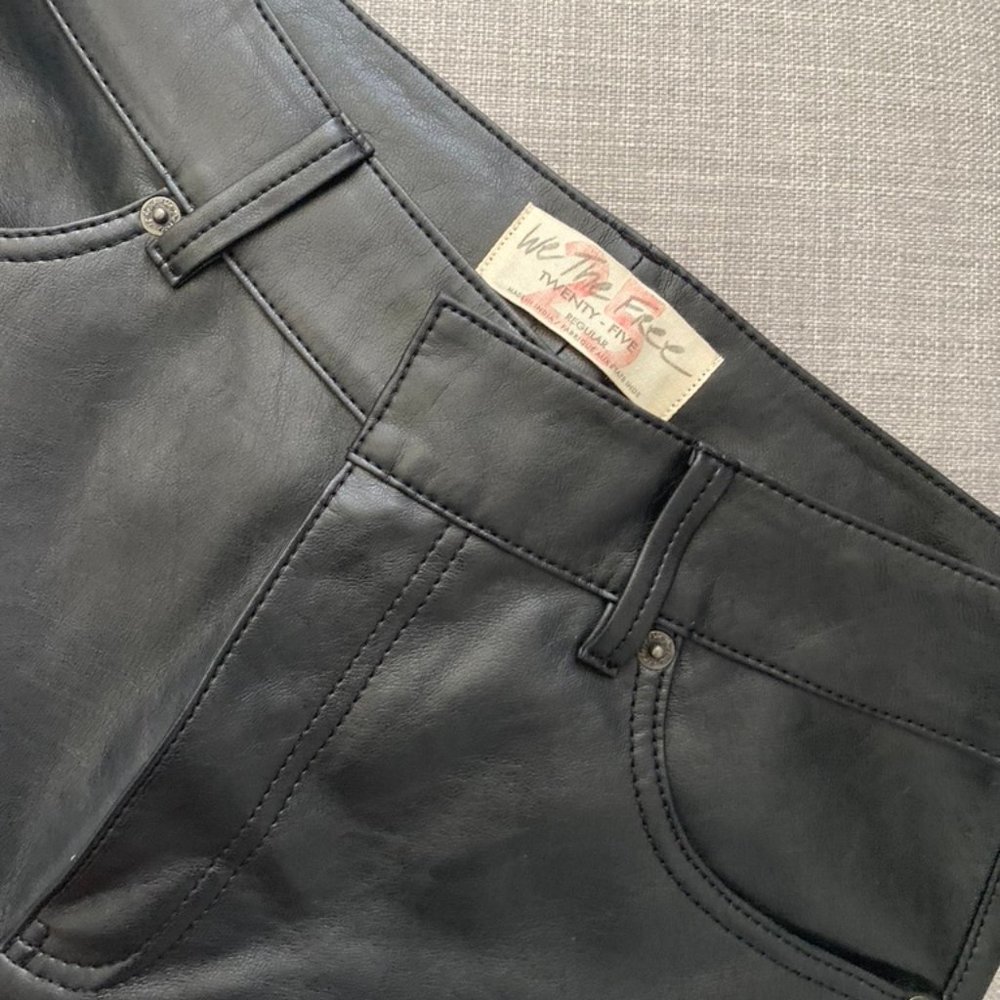 Faux Leather Pants WE THE FREE